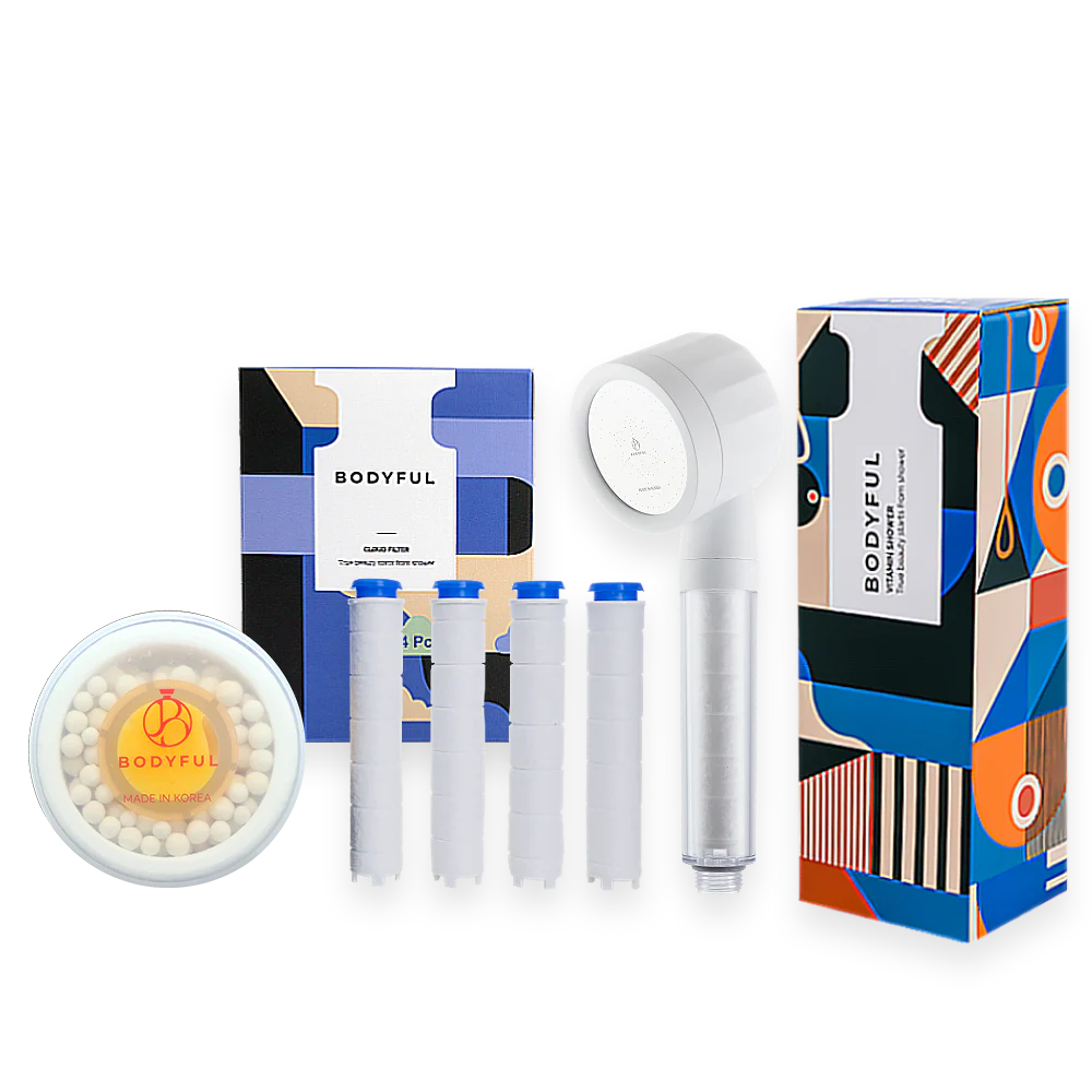 Cloud Vitamin Shower Set (baby powder)