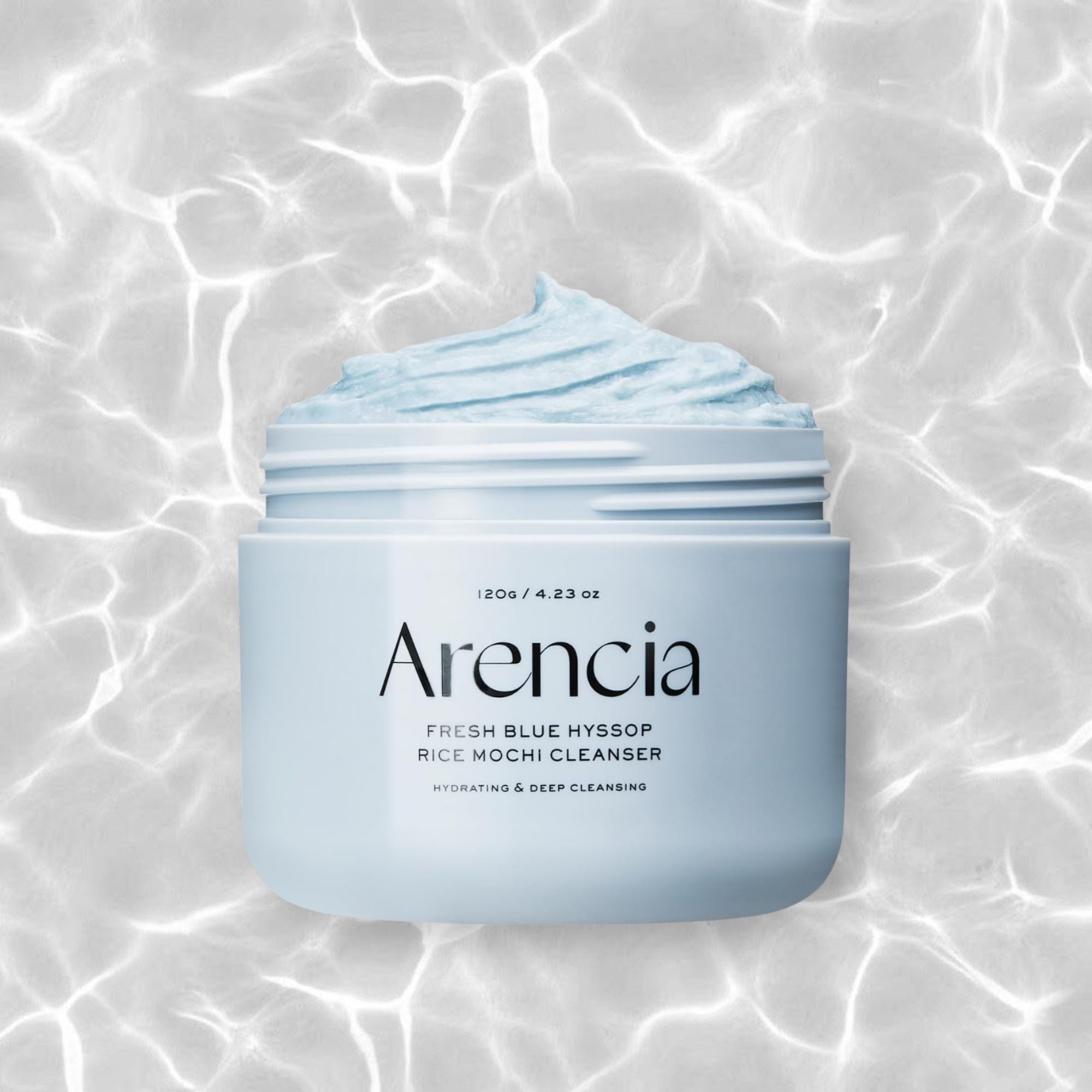 Arencia FRESH BLUE HYSSOP RICE MOCHI CLEANSER 120G