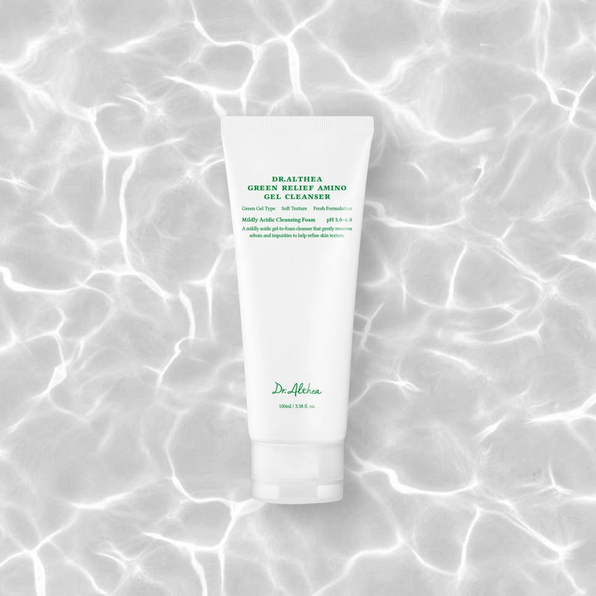 DrAlthea Amino Acid Gentle Bubble Cleanser: a cleansing product providing hydration and nourishment, suitable for dry skin and desert climates like UAE.