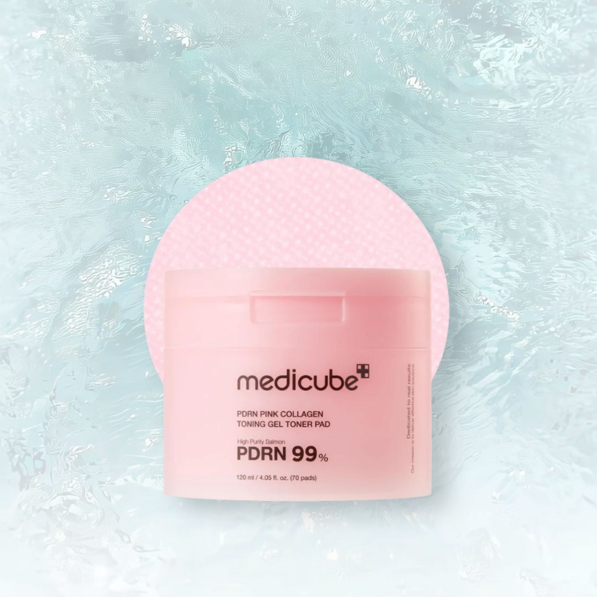 MEDICUBE  PDRN PINK COLLAGEN TONING GEL TONER PAD 70ea
