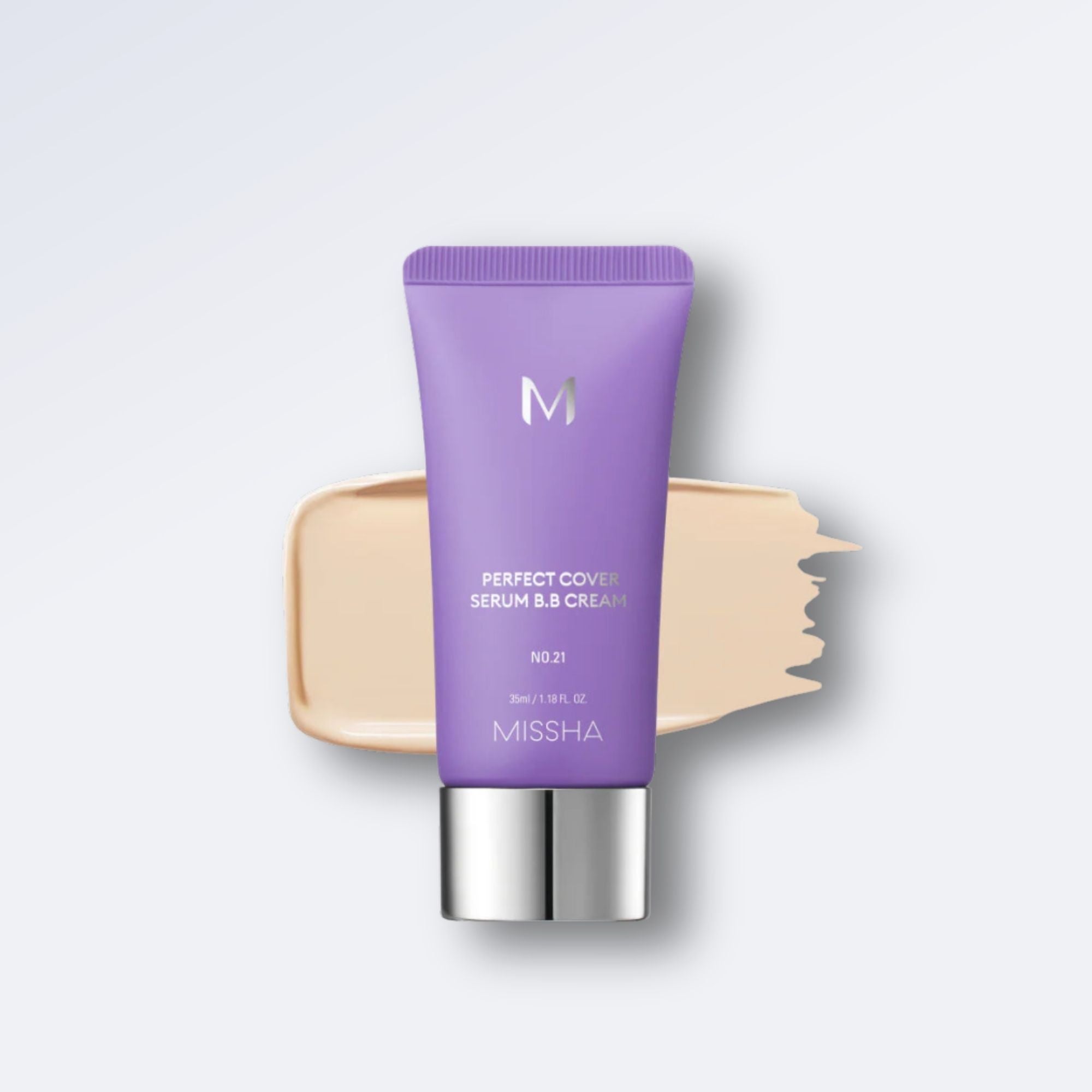 Missha M PERFECT COVER SERUM BB CREAM #21 LIGHT_BEIGE