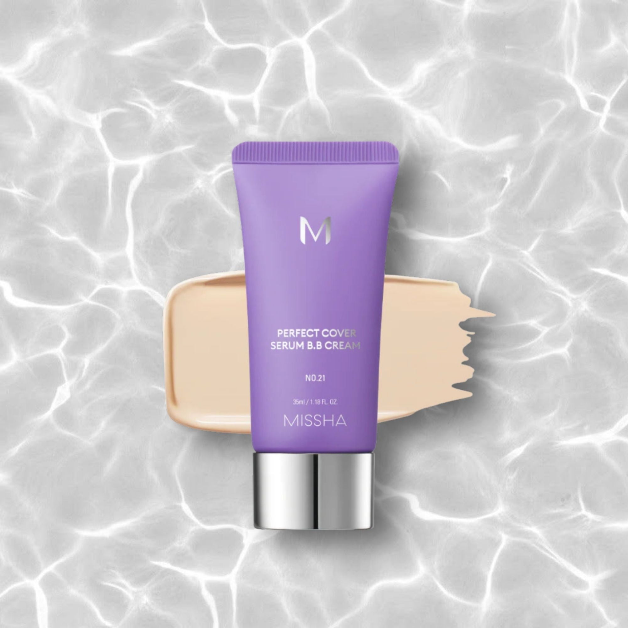 Missha M PERFECT COVER SERUM BB CREAM #21 LIGHT_BEIGE