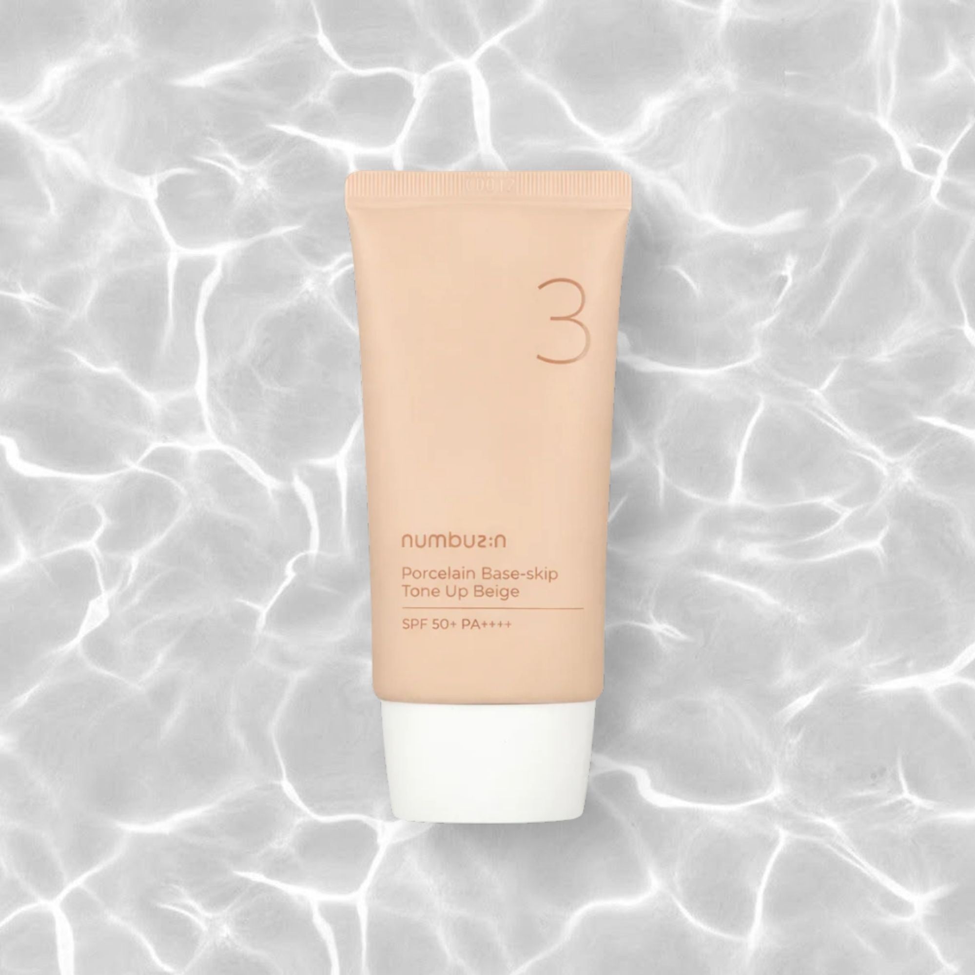 NUMBUZIN Porcelain Base-Skip Tone Up Beige SPF50+ PA++++ 50ml