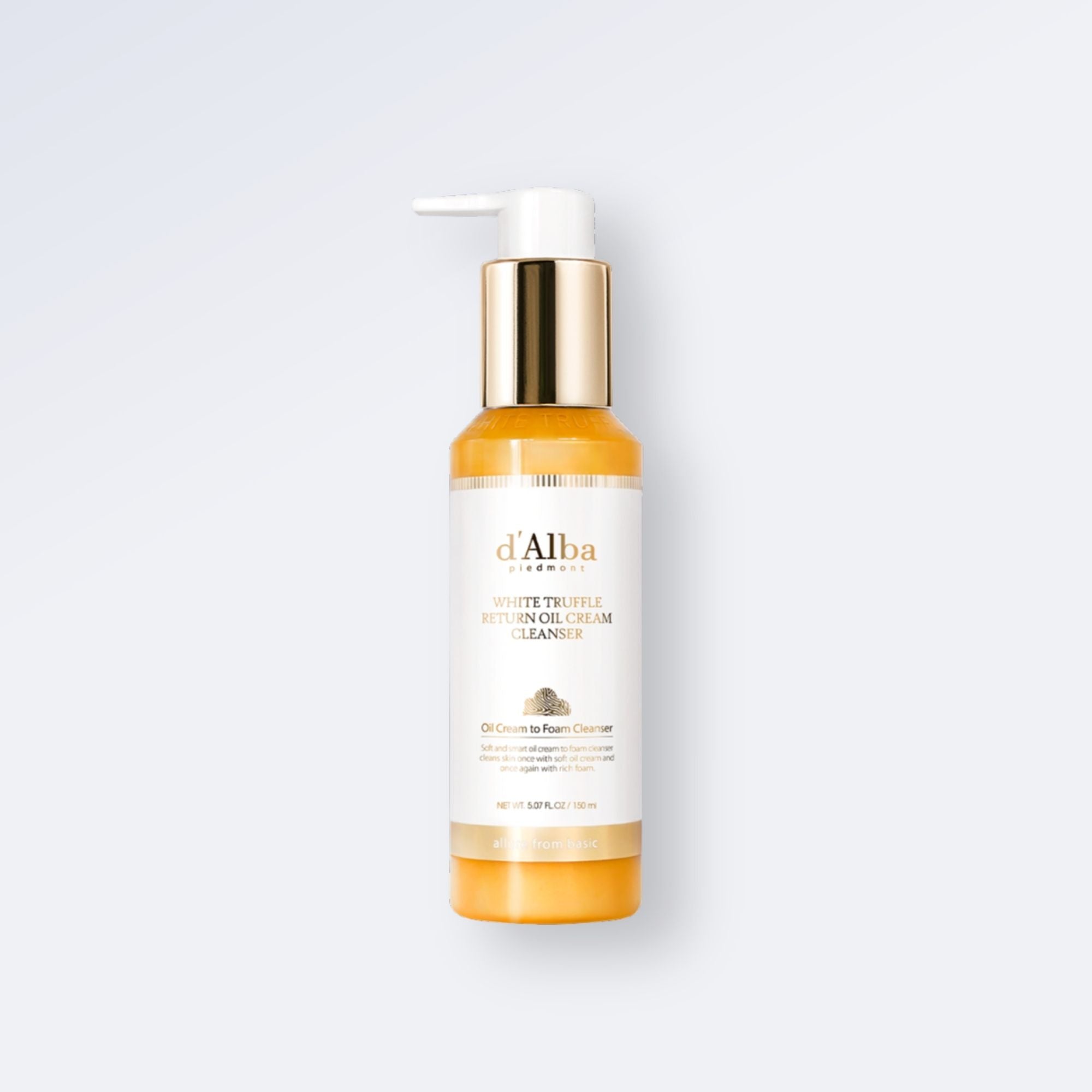 d'Alba White Truffle Return Oil Cream Cleanser